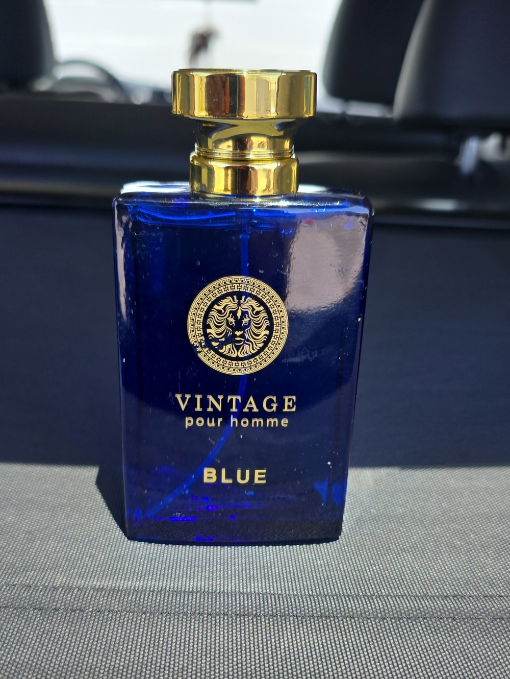 Vintage Pour Homme Blue Eau de Toilette - Blue & Gold Bottle